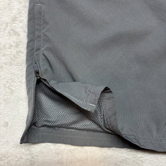Under Armour Pants Mens XL Vital Warm Up Gray‎ Ankle Zips Track Mesh Lined - Picture 5 of 9